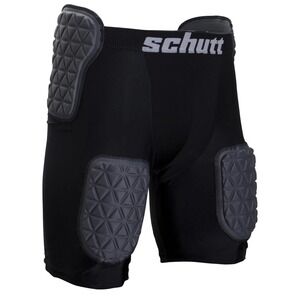 NWT Schutt ProTech Men's 5 Pad Football Girdle Black Size Medium